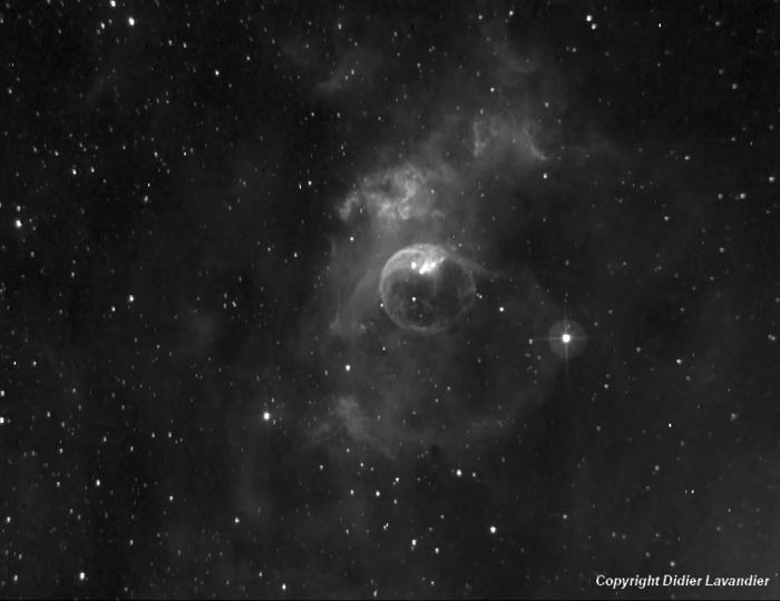 NGC 7635 - la nébuleuse de la bulle