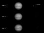 Jupiter, Io et Ganymède - 26 Août 2008