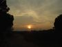 coucher de soleil sur le canigou