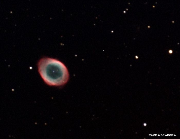 M57 CCD au foyer de 2700 mm de focale