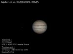 Jupiter et Io fin août 2009