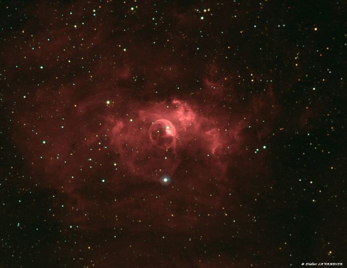 La nébuleuse de la Bulle - NGC7635 (H IV 52)