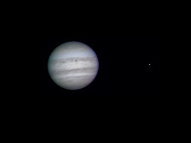 Jupiter ombre Io et Europe