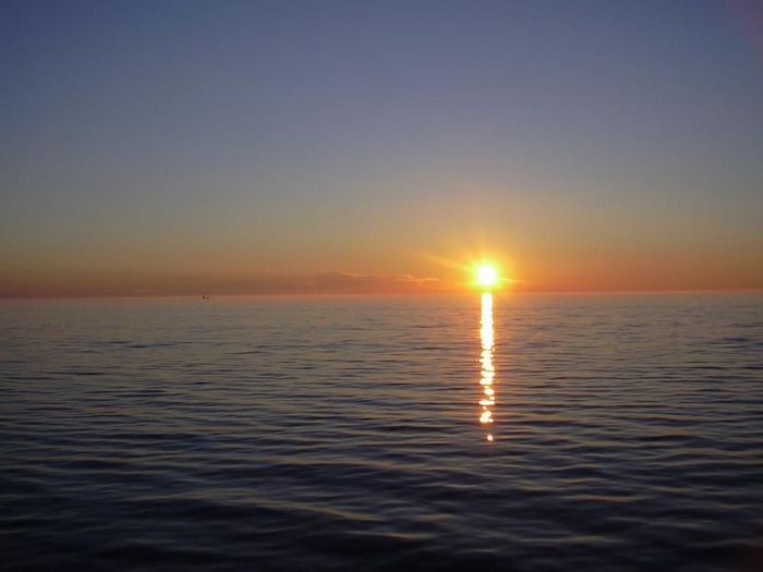 Coucher de soleil en Mer Baltique (23h00)