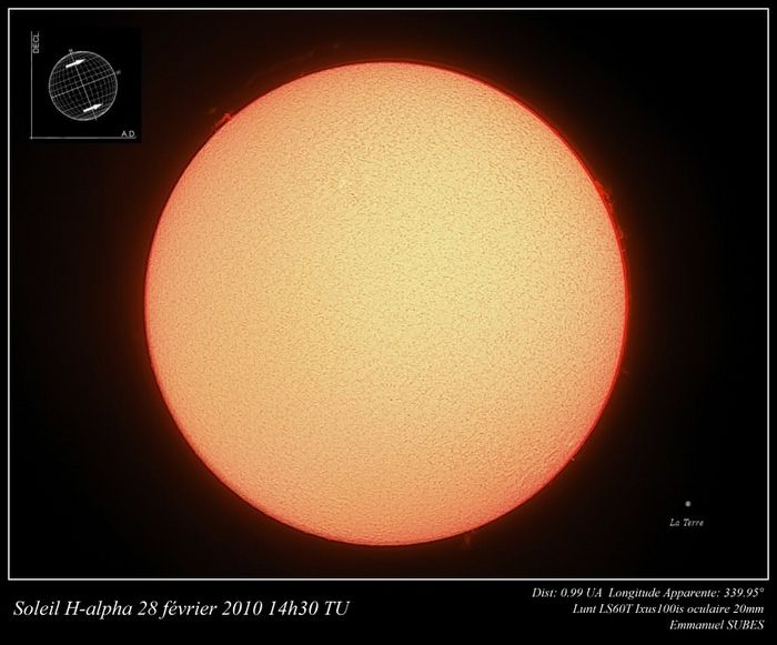 Soleil 28 février 2010