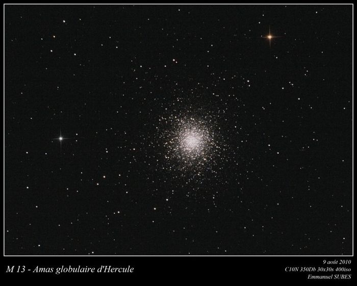 M13 - amas globulaire Hercule