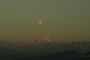 lever lune sur mont-blanc et geneve