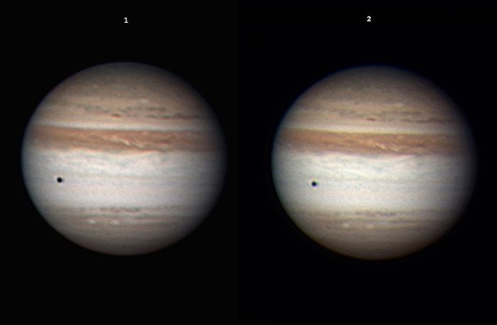 JUPITER  calage des couches R V B