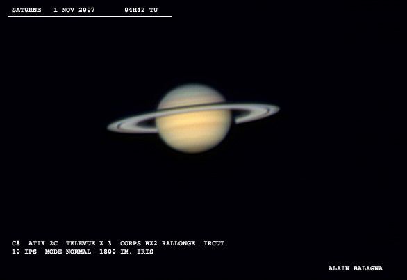 saturne 1 nov 2007