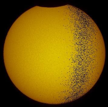 Eclipse du 01-08-08-animation (08h49-9h42TU)