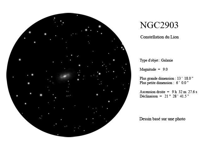 Dessin de NGC2903