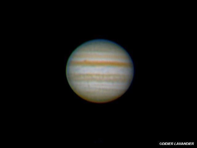 Jupiter à 631,5 Mkm (21 juin 2008 à 00H24 TU