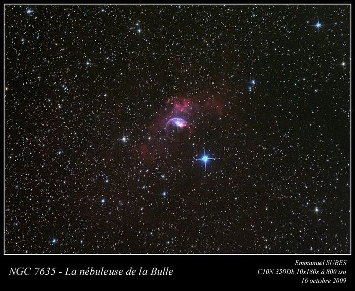 NGC 7635 Bubble Nebula