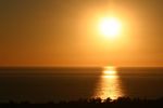 Coucher de soleil sur la Mer Egée