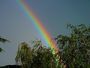 Arc en ciel très saturé