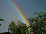 Arc en ciel très saturé