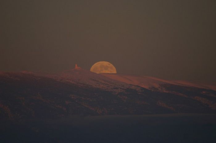 Pleine Lune et Mt Ventoux 2