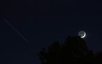 Lune-lumière cendrée-ISS