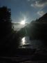 Le soleil illumine la vallée