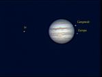 Jupiter, tache rouge le 7.03.04