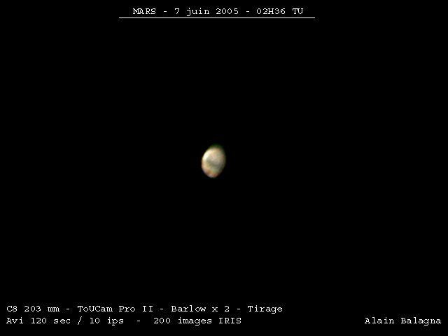 MARS 7 juin 2005