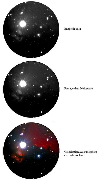 IC434 retraitée et colorisée