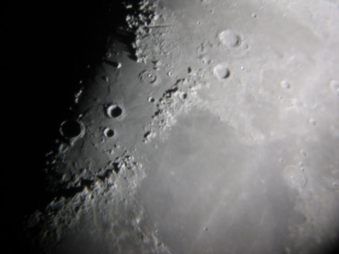 Mare Imbrium et Mare Serenetatis