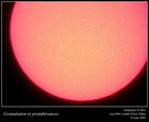 Granulation et protubérances