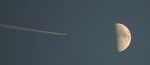 Animation lune et avion