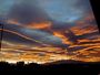 coucher de soleil sur le canigou