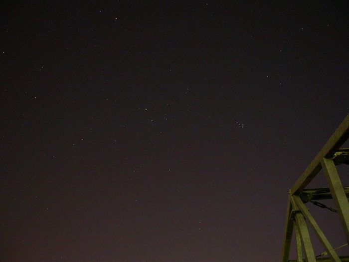 Taureau, Pléïades et Saturne