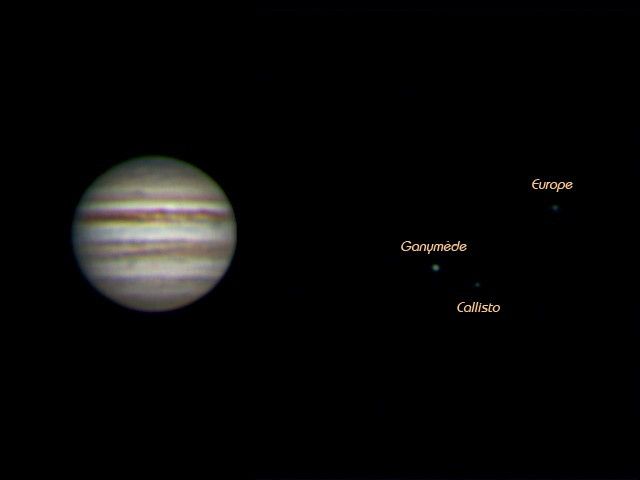 Jupiter le 29 août 2008