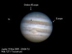 Eclipse sur Jupiter