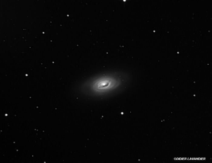 M64 (NGC4826) - La galaxie de l'oeil au beurre noir