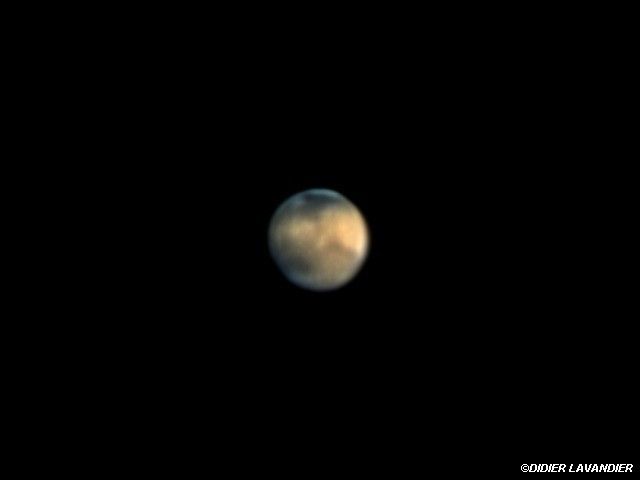 Mars à 98 Mkm en couleur