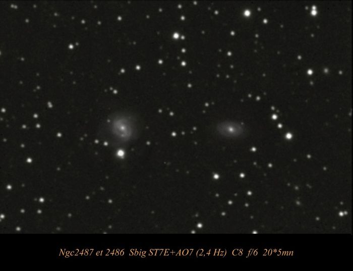 NGC 2486 et 2487