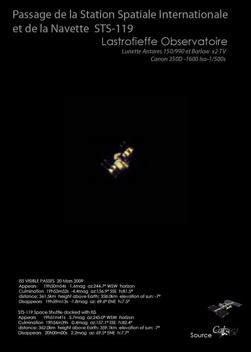 ISS ET NAVETTE