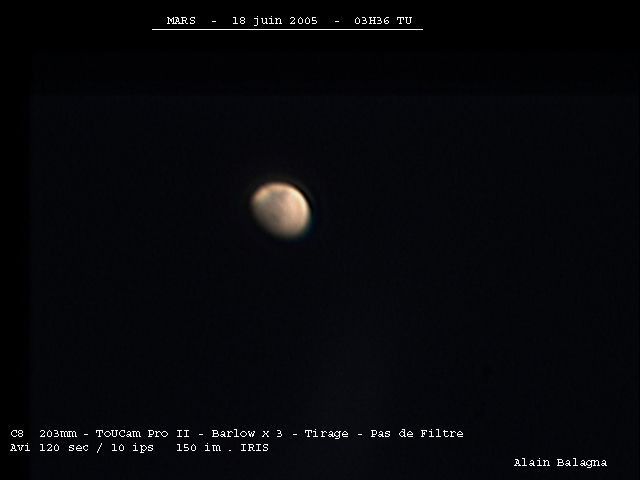 MARS 18 juin 2005