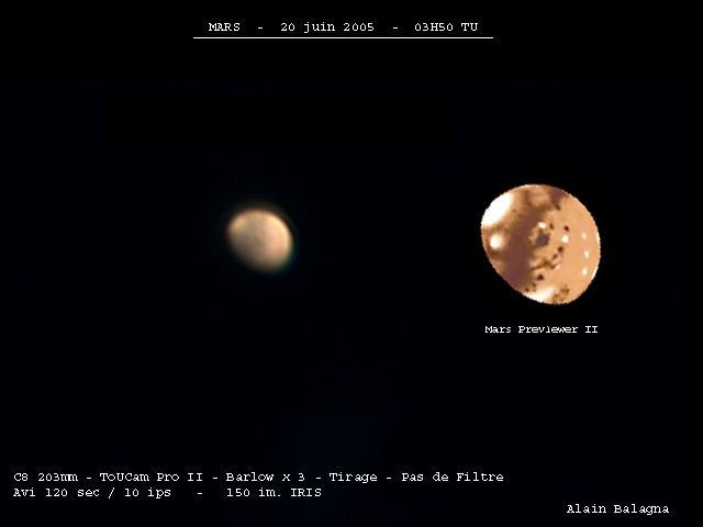 Mars 20 juin 2005