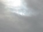 une dernière de l'eclipse juste avant la pluie