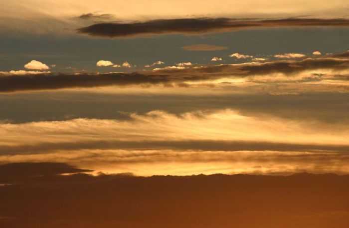 nuages le soir