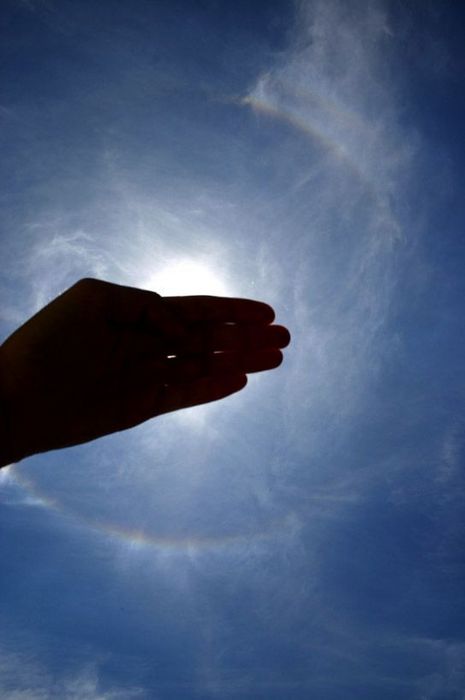 Arc de Parry et halo de 22°