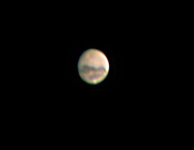 Mars le 14 octobre 2003