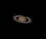 saturne avec couleurs retouchées