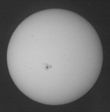 Première photo du soleil