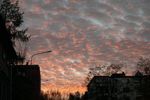 Sky in fire!