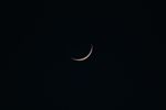Croissant de lune du 09.02.2008