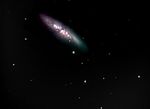 Trichromie de M 82