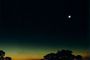 éclipse en paysage zambien