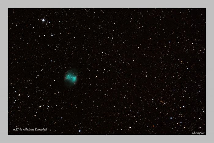 m27-la nébuleuse de l'haltère